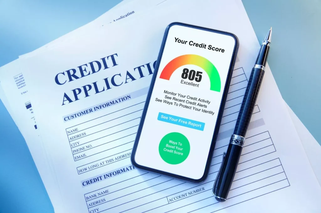 Credit score w uk