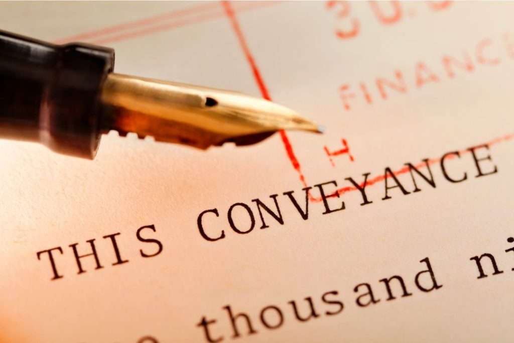 co to jest conveyancing
