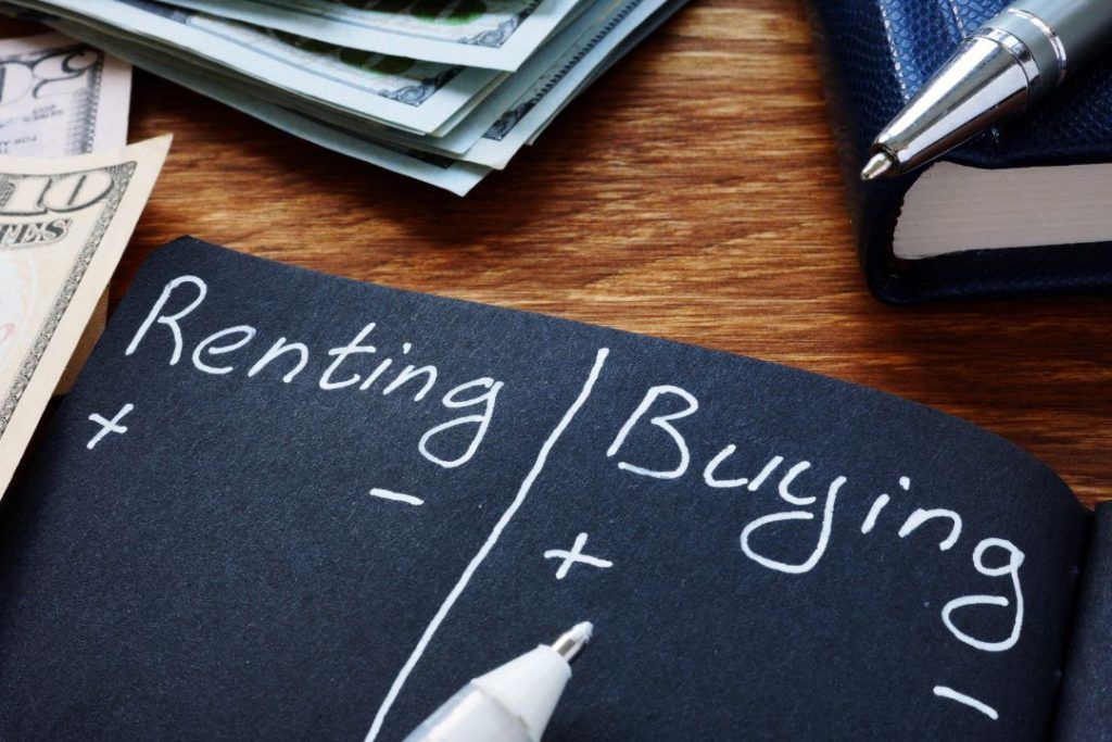 buying vs renting property in the uk