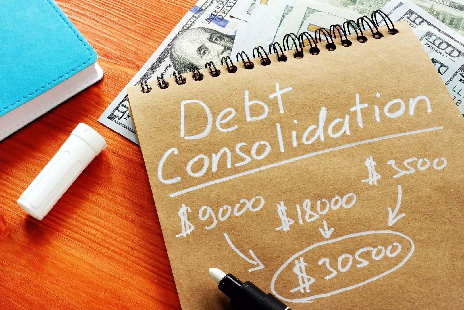 Financial documents reviewed for debt consolidation