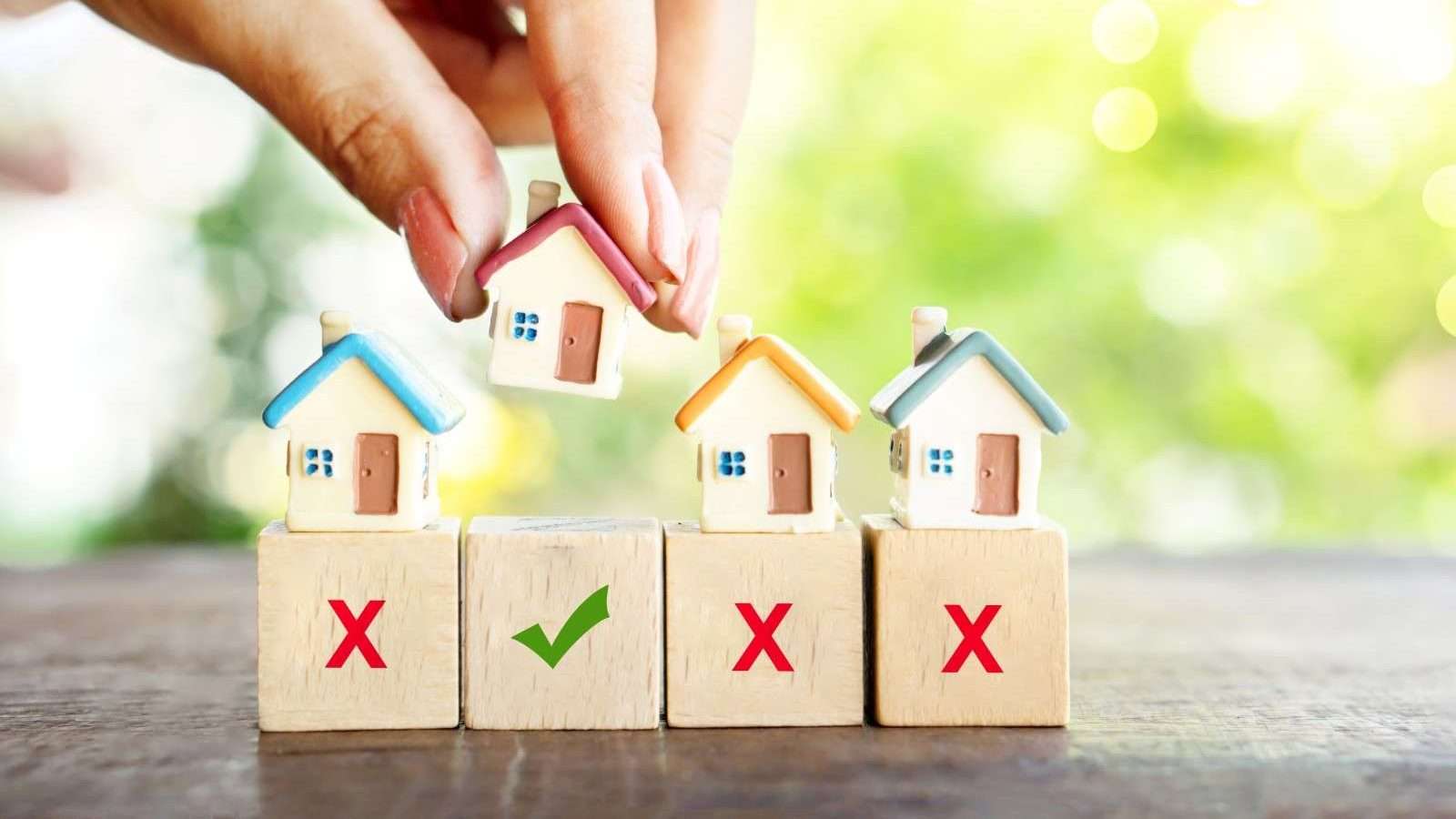 Mortgage documents and keys to a home bought from the council.