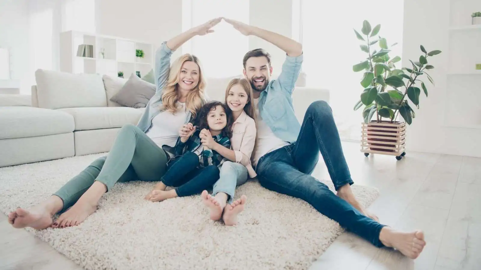 Family protected by life cover in the UK
